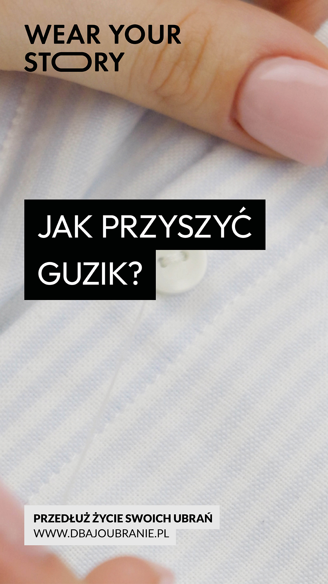 Vlog - Jak przyszyć guzik?