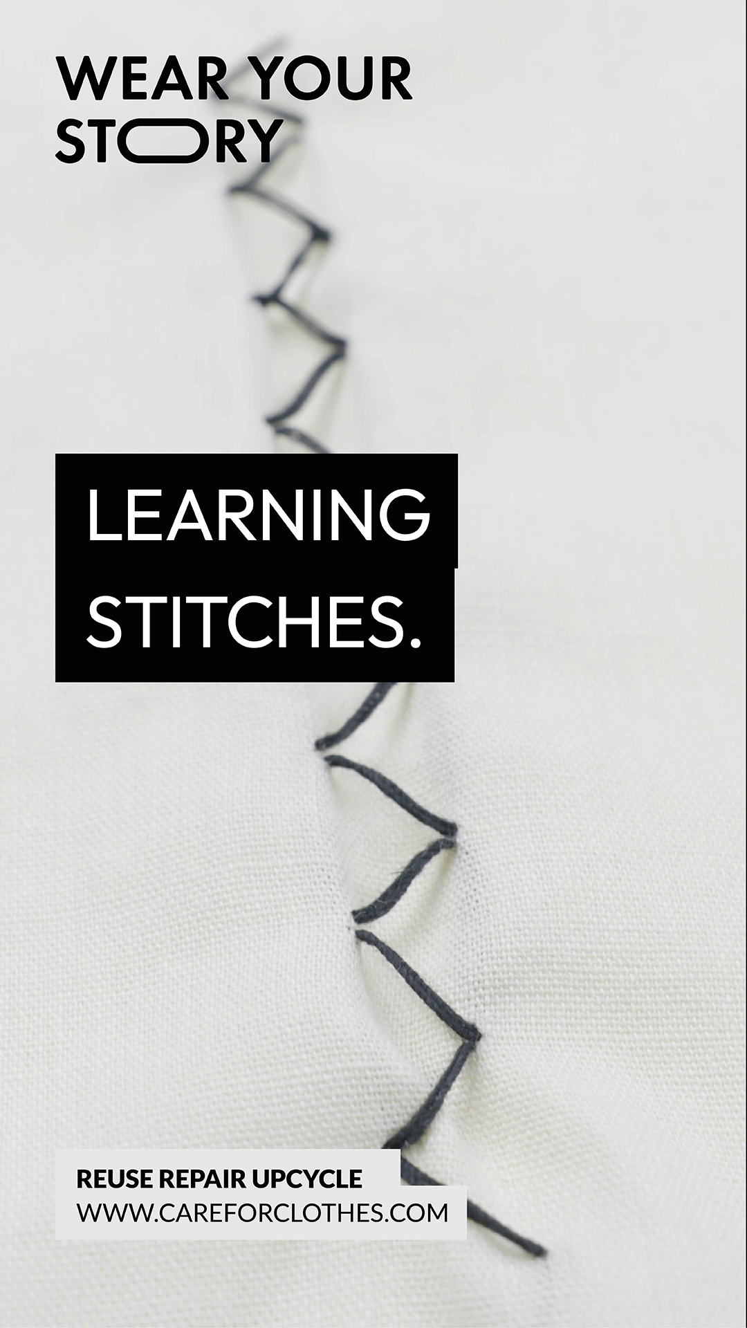 Vlog - Learning stitches