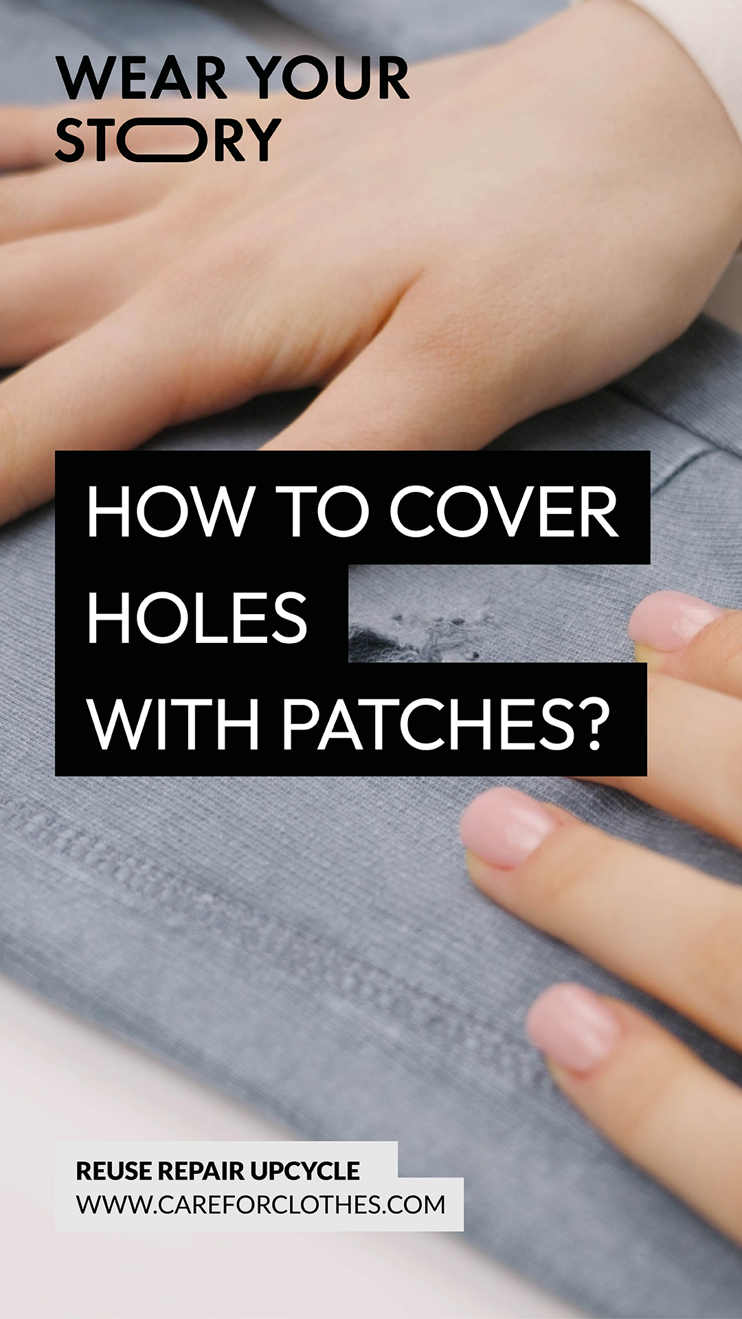 Vlog - How to cover holes with patches?