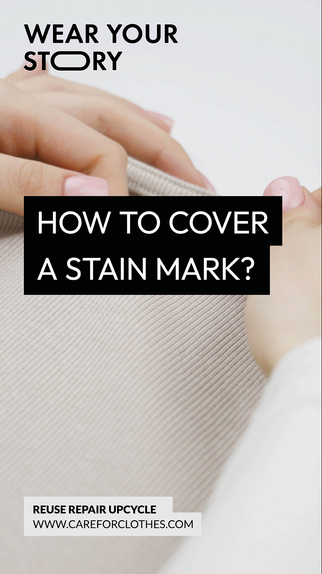 Vlog - How to cover a stain mark?