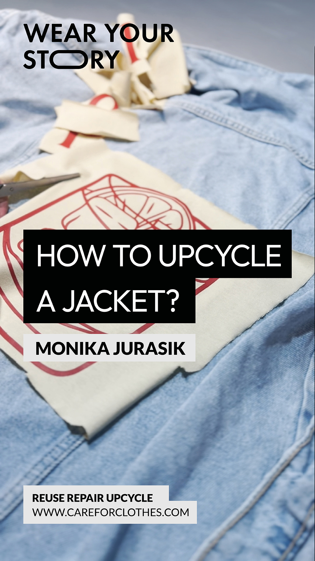 Vlog - How to upcycle a jacket?